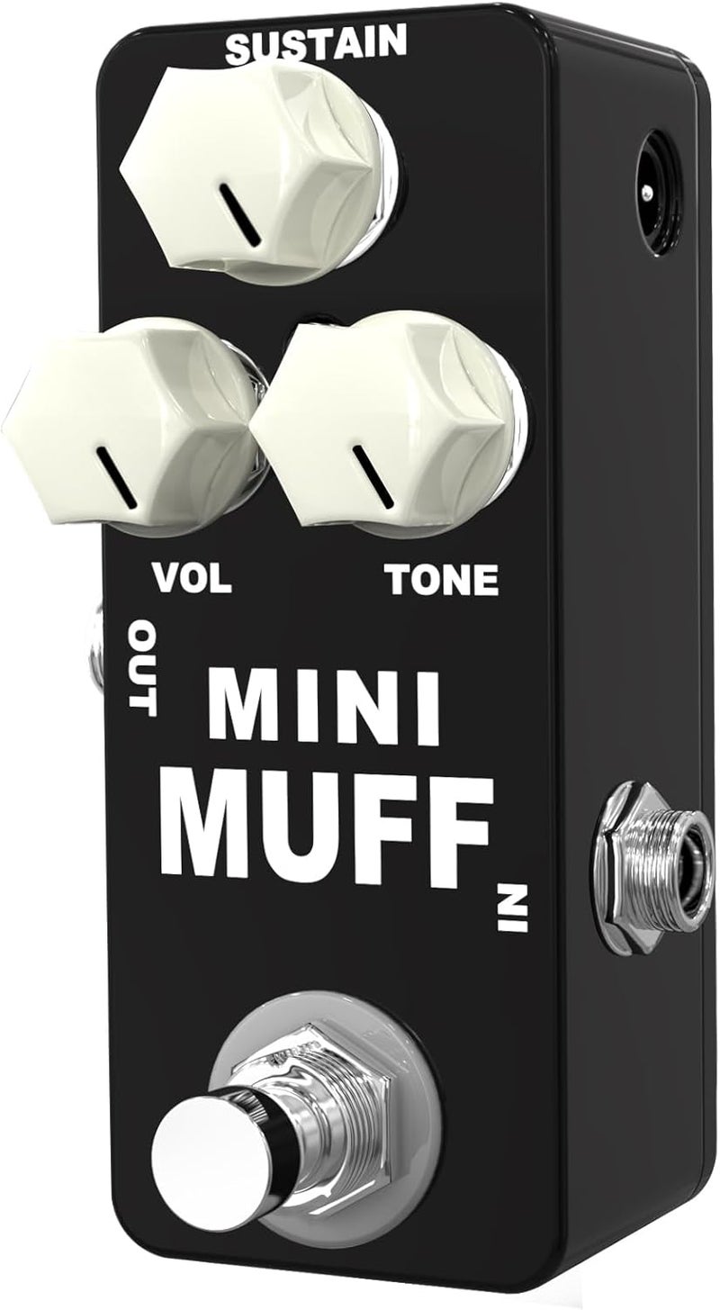 Lerodite Fuzz Mini Muff Guitar Effect Pedal Electric Guitar Distortion True Bypass Full Metal Shell - Image 1